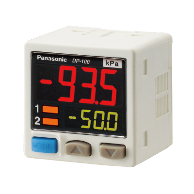 Çift Ekranlı Dijital Basınç Sensörü (Gaz için) DP-100 / DP-100L Serisi