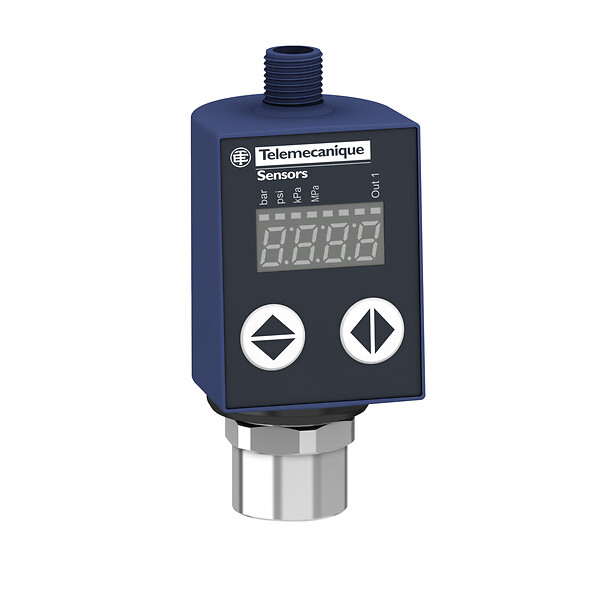OsiSense XM Anahtarlama Çıkışlı Basınç Vericisi XMLR010G1P25