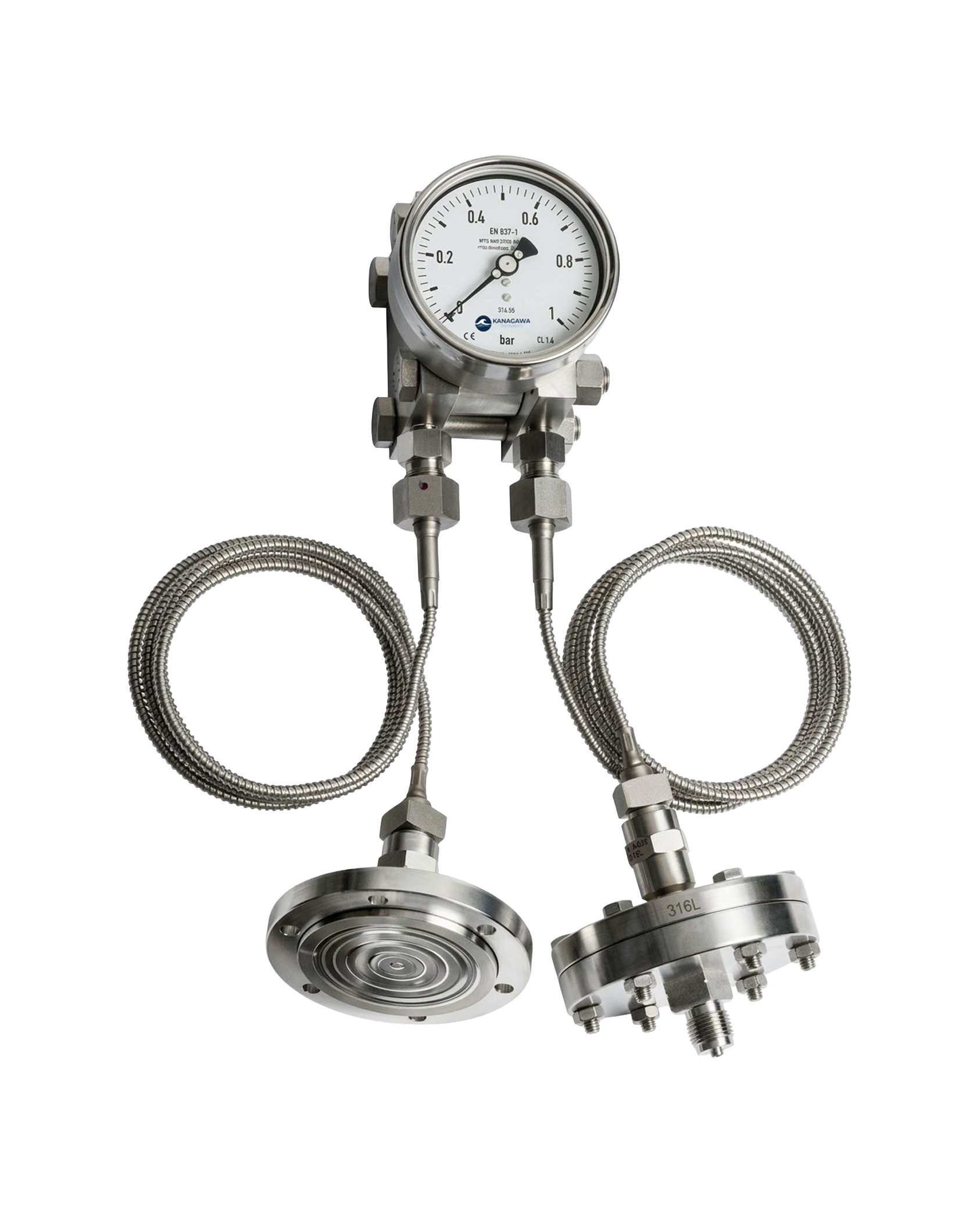 Dual Diaphragm Differential Pressure Gauge