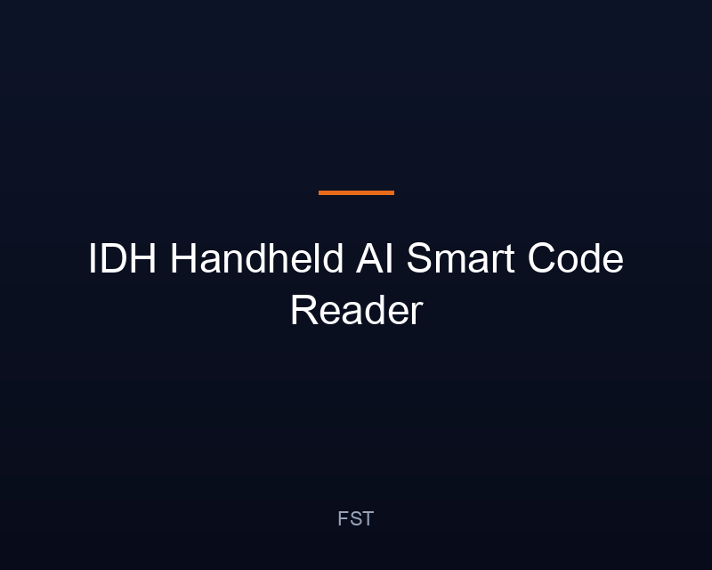 IDH Handheld AI Smart Code Reader