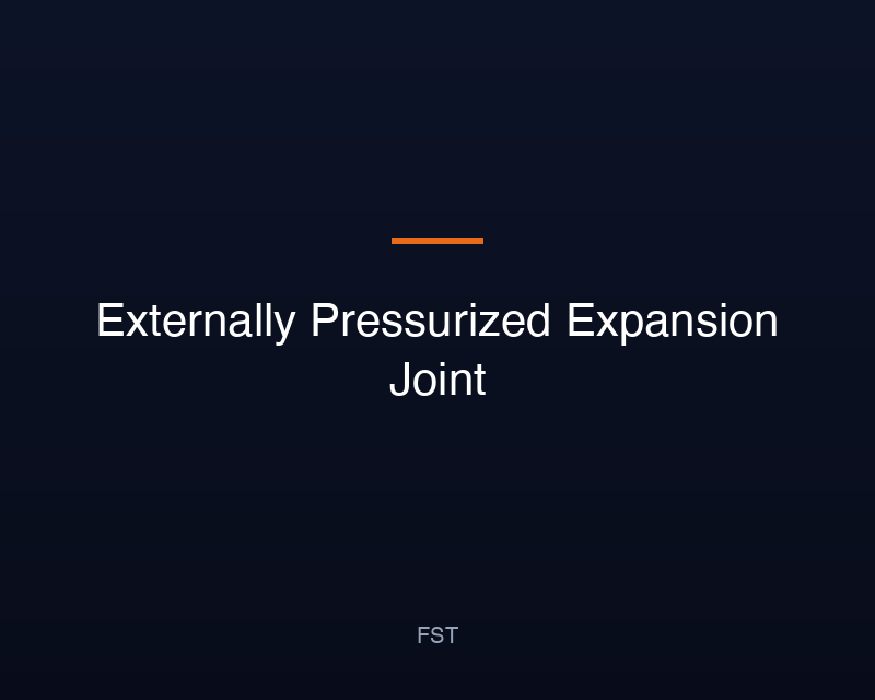 Externally Pressurized Expansion Joint