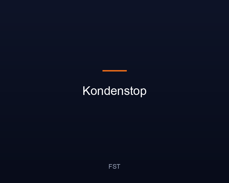 Kondenstop