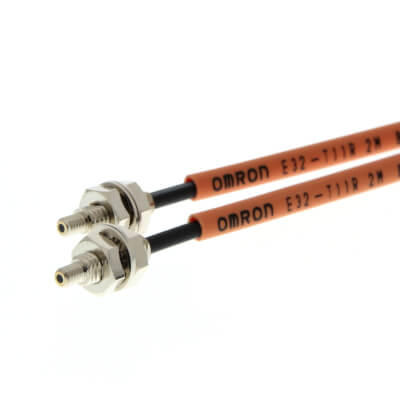 Karşılıklı Işınlı Fiber Optik Kafa (M4 Dişli, Esnek) E32-T11R