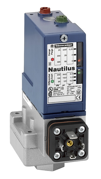 OsiSense XMLB Elektromekanik Vakum Şalteri XMLBM02V2C11