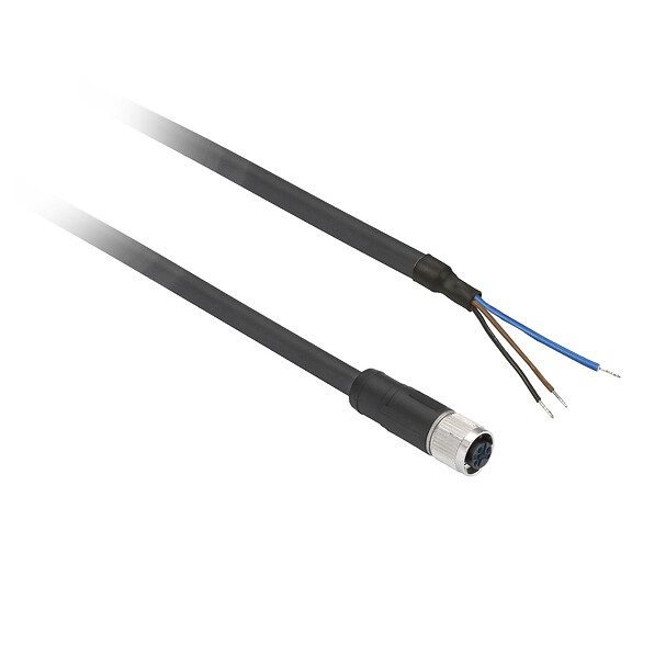 OsiSense XZ M8 3 Pinli Düz Dişi Kablo Seti XZCP0566L5